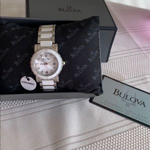 Women’s Bulova diamond watch